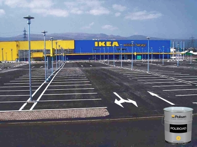 Ikea Yol İşaretleme Boyası Projesi